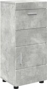 vidaXL Set dulap baie cu sertar TULUM Gri din beton 37 x 31,5 x 82 cm