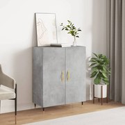 vidaXL Dulap, gri beton, 69,5x34x90 cm, lemn compozit