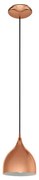 Eglo 55284 - Pendul pe cablu CORETTO 1xE27/60W/230V, cupru