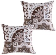 Set 2 fețe pernuțe MIA bej, 40 x 40 cm