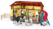 Grajd pentru cai cu accesorii Schleich 42485 , 60 x 40 x 29,5 cm