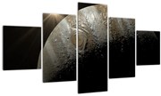 Tablou cu planetă în cosmos (125x70 cm), în 40 de alte dimensiuni noi