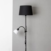 Brilagi - Lampadar CERIA 1xE27/100W/230V + 1xE14/25W negru