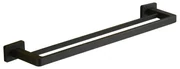 Mexen Asis cuier dublu pentru prosop, negru - 7017625-70