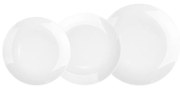 Set de masă MariaPaula Moderna White18 piese