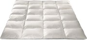 decoDoma Pătura matlasată cu umplutura de pene 140 x 200 cm