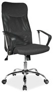 Scaun de birou Q-025 material negru