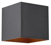 Lampă de perete de exterior neagră cu LED inclus, 2 lumini, IP65, solară - Charlene