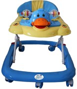 Premergator reglabil in 3 trepte NOVOKIDS™ Duckey, cu melodii, Ratusca, Pliabil, Albastru