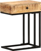 vidaXL Masă laterală formă U, 45 x 30 x 61 cm, lemn masiv de mango
