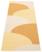 Covor tip traversă pentru interior și exterior galben ocru 70x180 cm Hill Ochre Pale Yellow – Pappelina