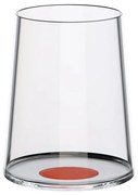 Set 2 pahare de cristal Trebonn SplitGlass 2025121, 280 ml, Ø7.3x9 cm, Posibilitate atasare picior, Roșu