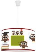 Lustră pe cablu pentru copii OWLS Duolla MULTI 1xE27/15W/230V d. 35 cm