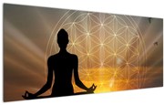 Tablou cu meditație (120x50 cm)