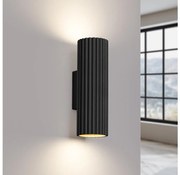 Aplică Brilagi CRESTO 2xGU10/10W/230V 20 cm negru