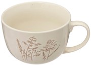 Cana mare pentru ceai ELSA, model flori salbatice, 500 ml