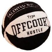 Pernă decorativă din material bouclé ø 25 cm Basketball – Mioli Decor