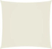 vidaXL Pânză parasolar, crem, 6x6 m, țesătură oxford, pătrat