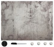 vidaXL Tablă magnetică de perete, 80 x 60 cm, sticlă