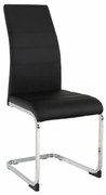 Scaun de sufragerie Valentina (negru). 1016405