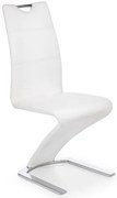 Scaun de sufragerie Amon (alb). Promo -7%. 770659