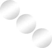 Oglinzi 3 buc. de perete ø 15 cm – MSV