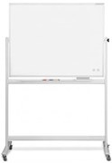 Tabla magnetica mobila Magnetoplan 120 x 90 cm, alba
