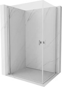 Mexen Mist-B Duo cabină de duș cu ușă batantă 85 x 70 cm, transparentă, crom - 8A2-085-070-01-00