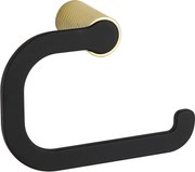 Mexen Base suport pentru hârtie igienică, negru/auriu - 7088233-57