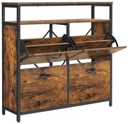 Pantofar FIRA maro/negru