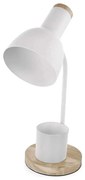 Lampă de masă POPPY 1xE27/25W/230V albă