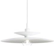 Redo 01-3048 - Lustră GUNNAR pe cablu, 1xE27/42W/230V, Ø 50 cm, alb