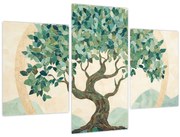 Tablou – Mozaic elegant cu arbore (90x60 cm)