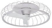 Lustra LED Smart cu Ventilator si telecomanda NATURE ALB