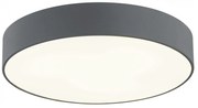 Plafoniera moderna design circular DARLING 25cm gri