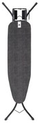 Masa de calcat Brabantia A 1003324, 110x30 cm, 7 pozitii de reglare, Suport fier de calcat, Negru