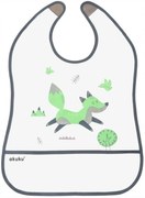 AKUKU Bib, șorț impermeabil cu un buzunar Vulpe - verde