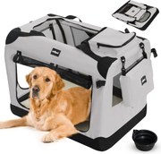 Leopet Cutie de transport pentru câini XXXL, 102 x 69 x 69 c
