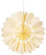 Ornament de Crăciun lucrat manual din hârtie ø 10 cm Honeycomb Snowflake – Sass & Belle