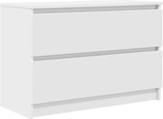 vidaXL Dulap TV alb 80x35x54 cm lemn prelucrat