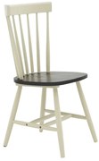 Scaun Bucatarie/Dining Lasiz Lemn De Cauciuc Alb