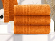 Prosop CONFORT 70 x 140 cm portocaliu, 100% bumbac