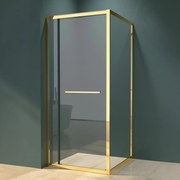 Firenze || Cabină de duș Gold 6mm 80cm