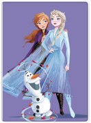Disney Regatul de gheață Purple pătură din fleece 100x140cm