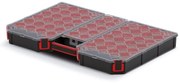 Organizator 57,7 × 39 × 6 cm, cutii, negru