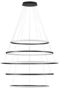 Lustra LED CCT, Design Circular, 120cm, Negru, Maelo NVL-9130643