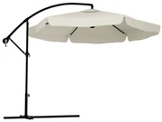 Umbrela de soare pliabila pentru gradina LEVI 300 cm, bej + ambalare gratuită