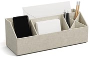 Organizator pentru papetărie din carton Elisa Canvas Paper Laminate – Bigso