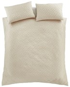 Lenjerie de pat bej pentru pat dublu, extinsă 230x220 cm Jacob Geo – Catherine Lansfield