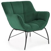 Fotoliu FIGA, verde închis